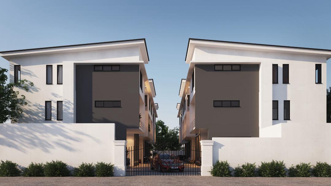Proposed Terrace House for LSDPC, view 3