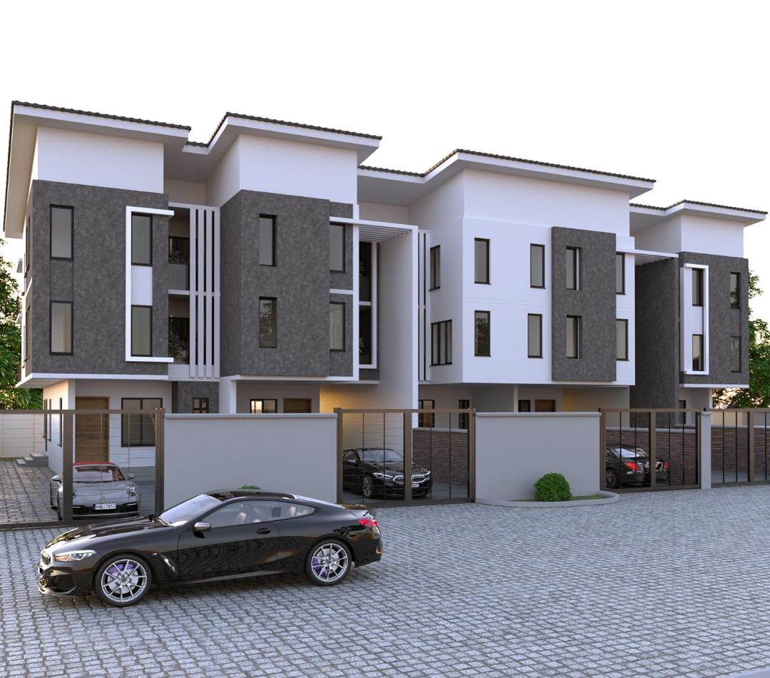 Proposed Terrace House for LSDPC, view 6